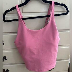 Pink Women's Workout Tank Top